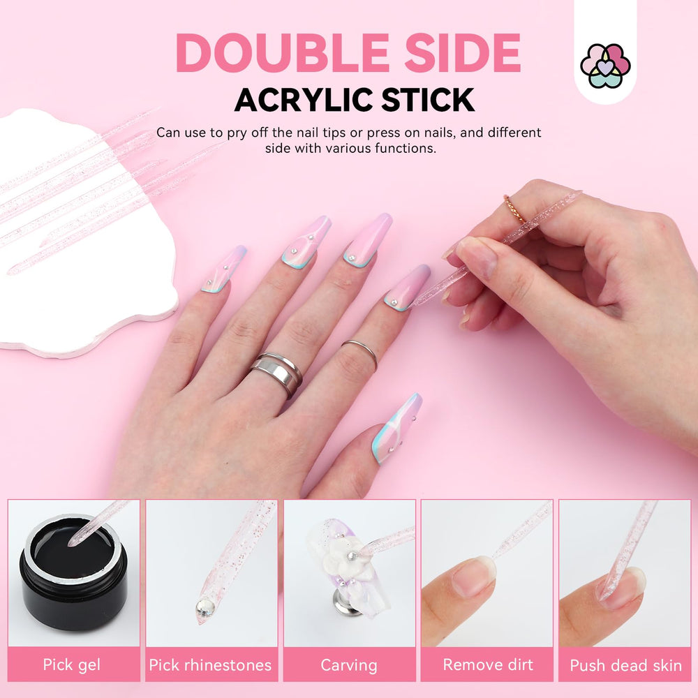 SAVILAND batons-acryliques: nettoyage efficace des residus.