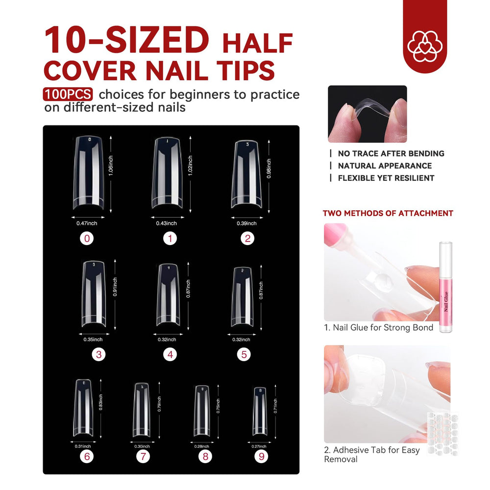 SAVILAND Colle pour ongles, adhérence fiable pour fixer les tips.