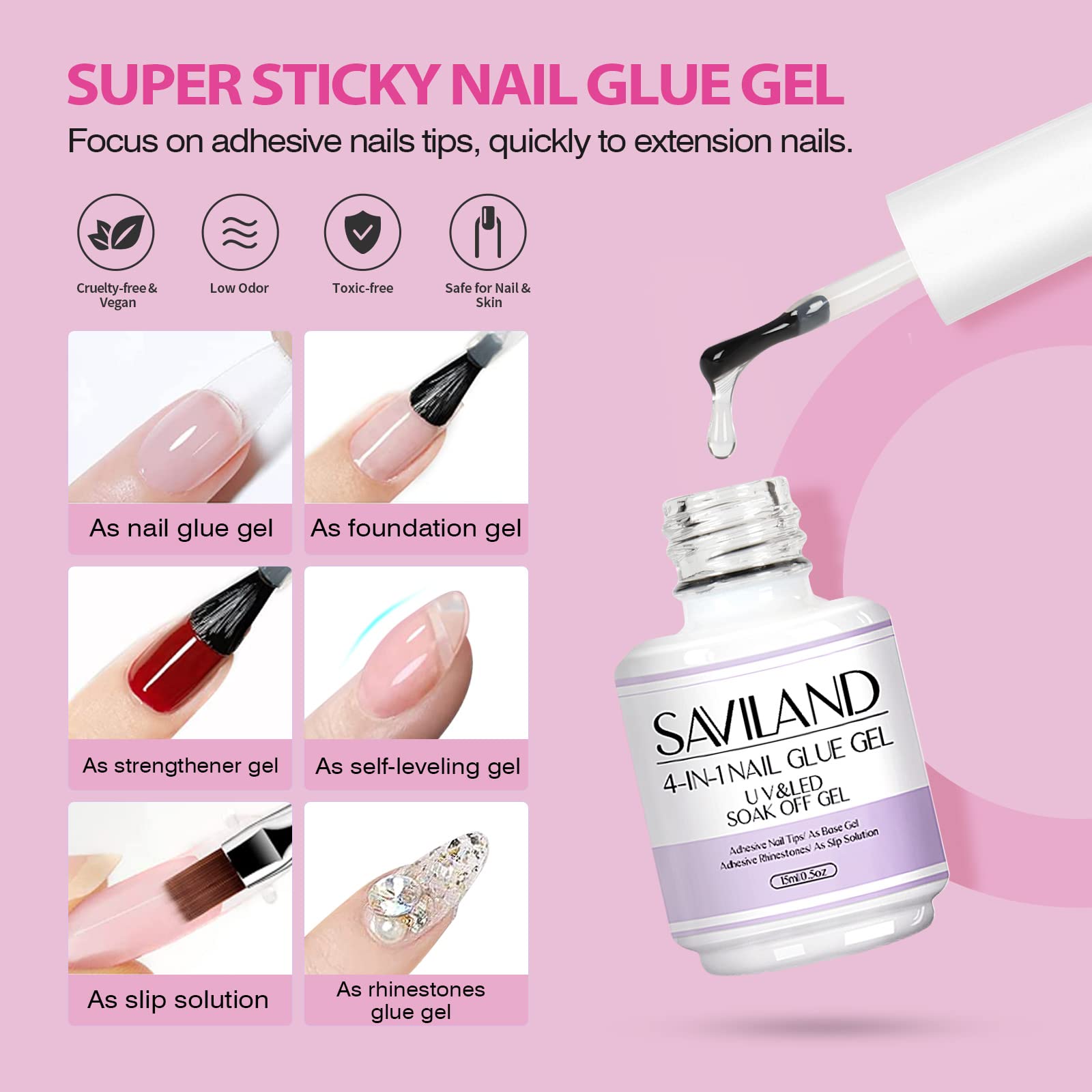  Coupe-ongles SAVILAND en forme U pour coupes précises