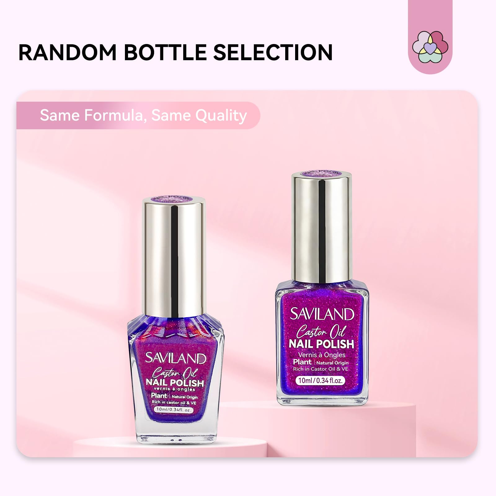 SAVILAND démaquillage vernis: retirez facilement en quelques gestes.