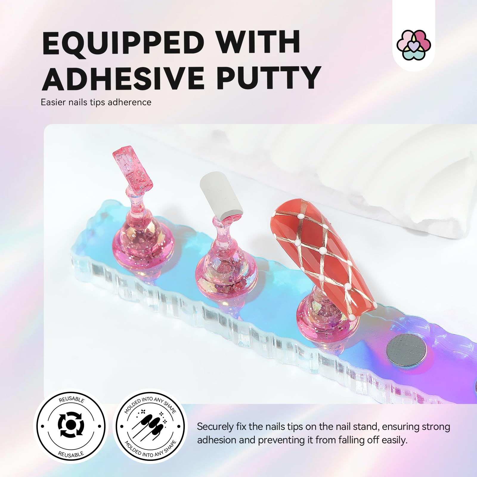 SAVILAND desserte-sechage-ongles: aide pratique pour sécher les nail arts.