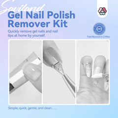 Application facile avec SAVILAND: gel sur ongles, sans effort.