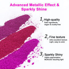 Saviland Effet ondulations eau avec poudre chrome pour un visuel fluide.