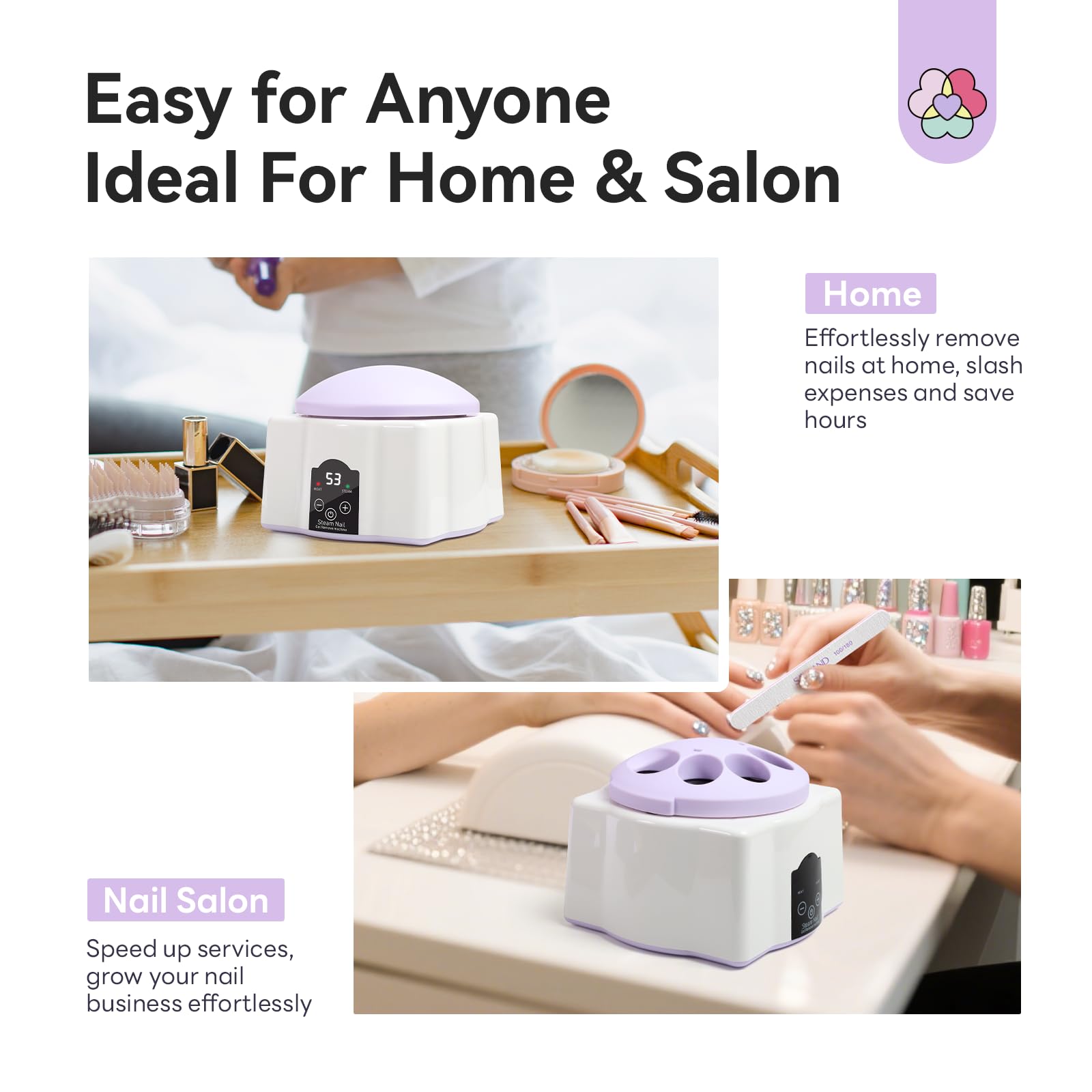 SAVILAND Essentials - parfait pour usage maison, gain de temps sur le démaquillage