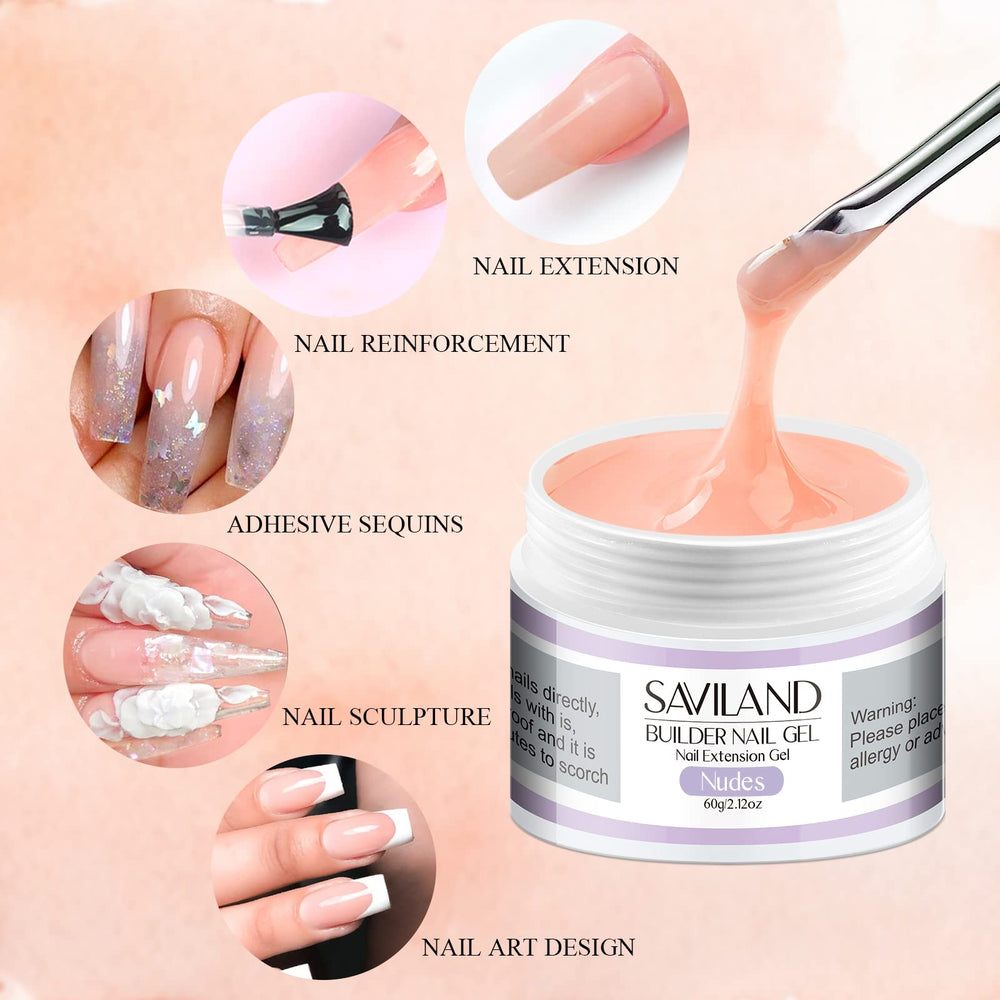 100 formes SAVILAND; base polyvalente pour extensions et renforcement