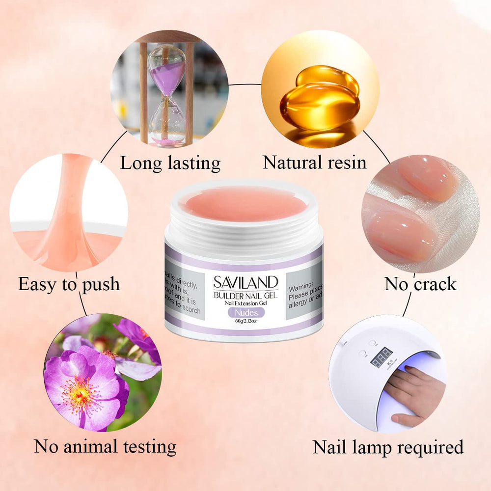 Résine naturelle SAVILAND, soin sûr pour les ongles