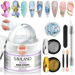 SAVILAND gel builder solide 60g pour extensions d’ongles et art 3D