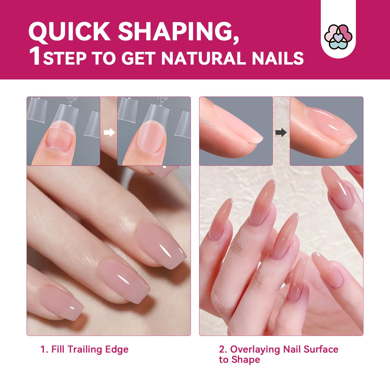 SAVILAND gel colle pour ongles 15 ml, fixation durable et précise.