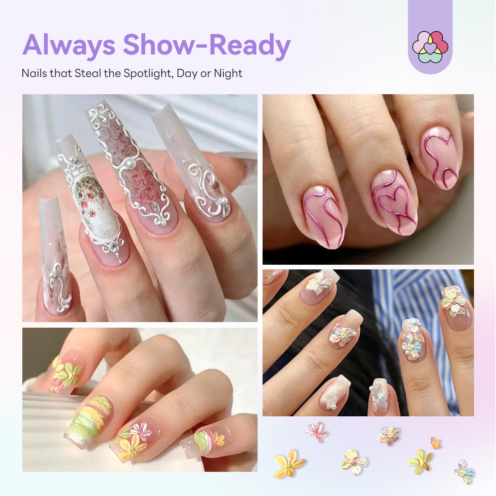 Coffret cadeau SAVILAND – idée cadeau parfait pour amateurs d'art des ongles.