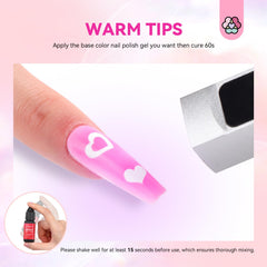SAVILAND Gel Vernis Aérographe – sans acétone, usage doux pour les ongles.