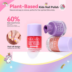 SAVILAND Glamkids peel-off sans dissolvant pour retrait facile