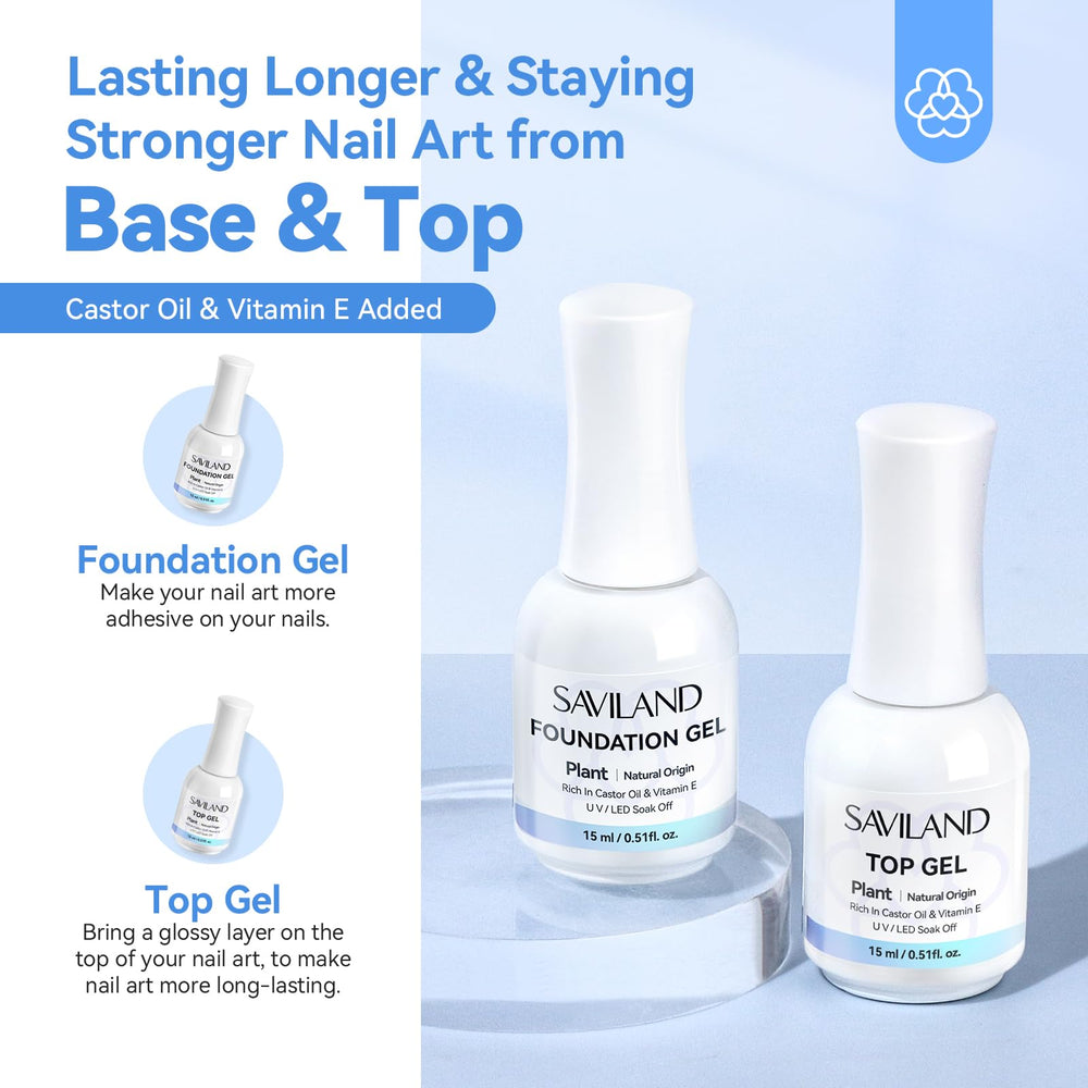 SAVILAND huile de ricin et vitamine E nourrit et protège les ongles.