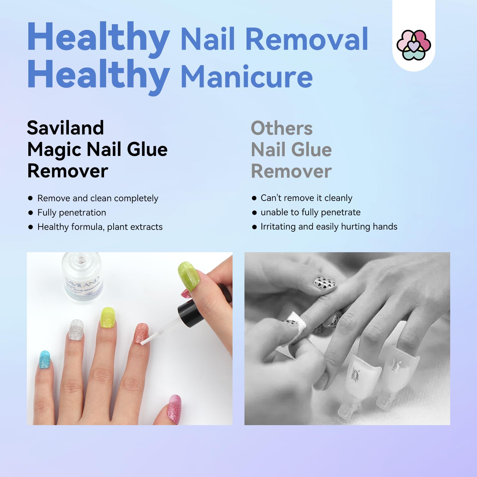 SAVILAND huile ricin vitamine E, formule nourrissante pour les ongles