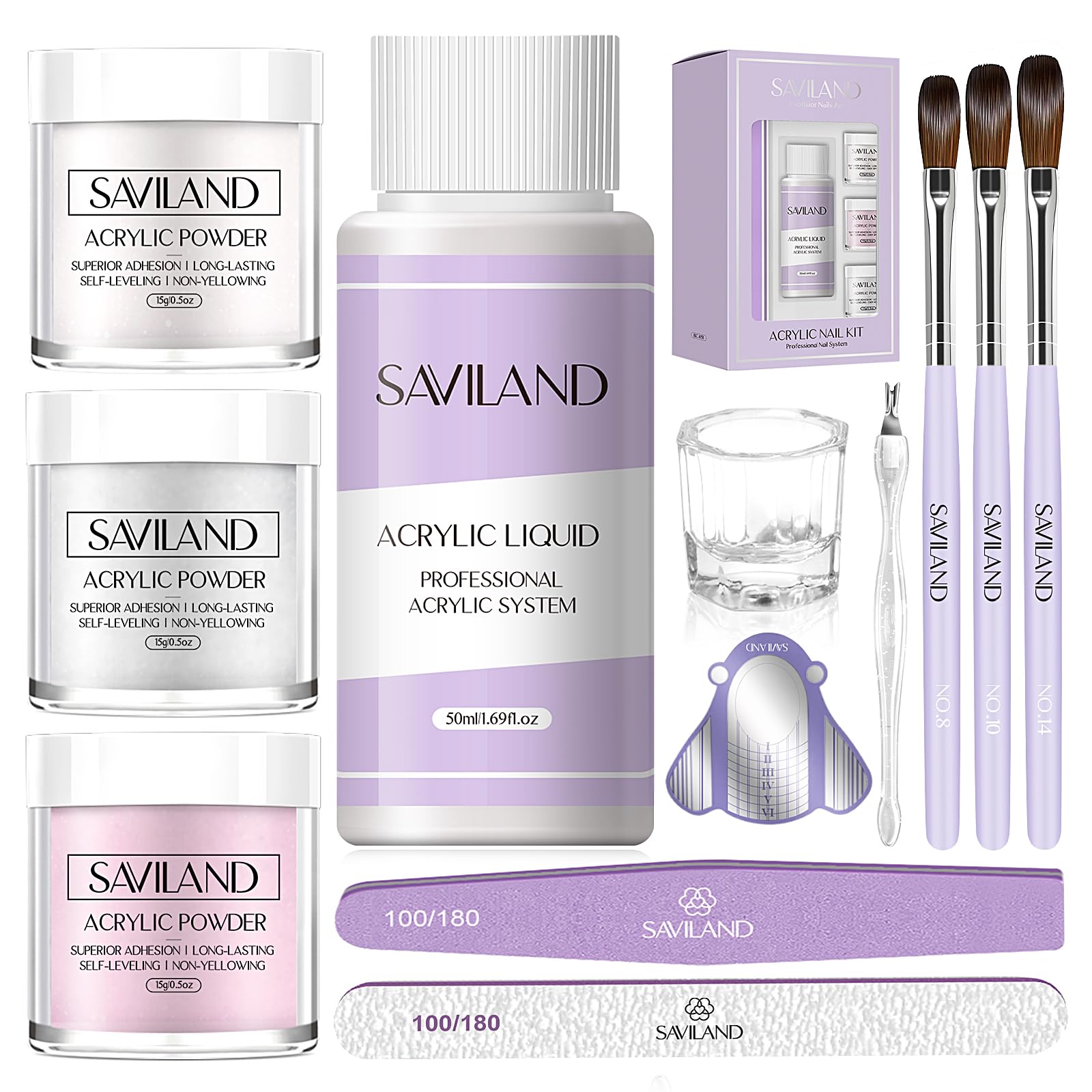 Kit SAVILAND débutant, ensemble complet pour démarrer une manucure à domicile.