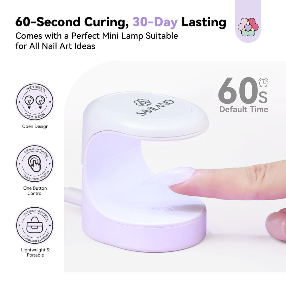 SAVILAND Pro Gel Kit: accessoires essentiels pour démarrer.