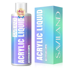 SAVILAND Liquide acrylique en bouteille 120 ml pour une application fluide.