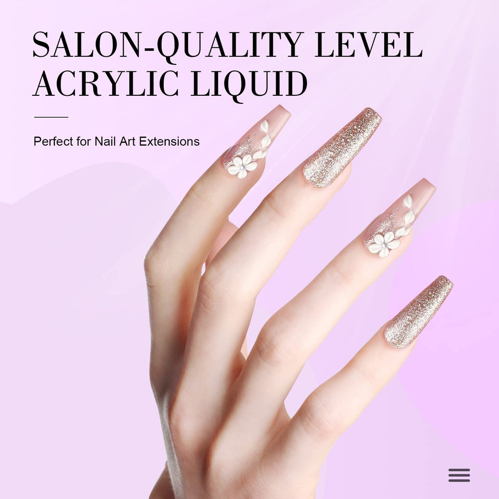 SAVILAND Liquide Acrylique 500 ml, application rapide pour extensions d'ongles