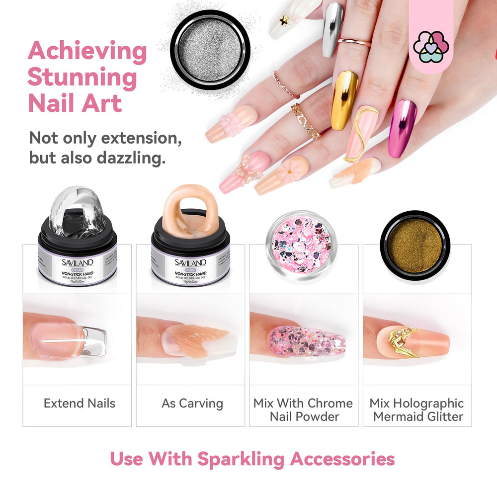 SAVILAND long-lasting adhesion for nails beyond four weeks