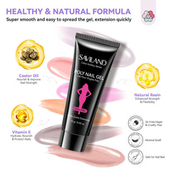 SAVILAND Matte Top Gel: fini doux et élégant.
