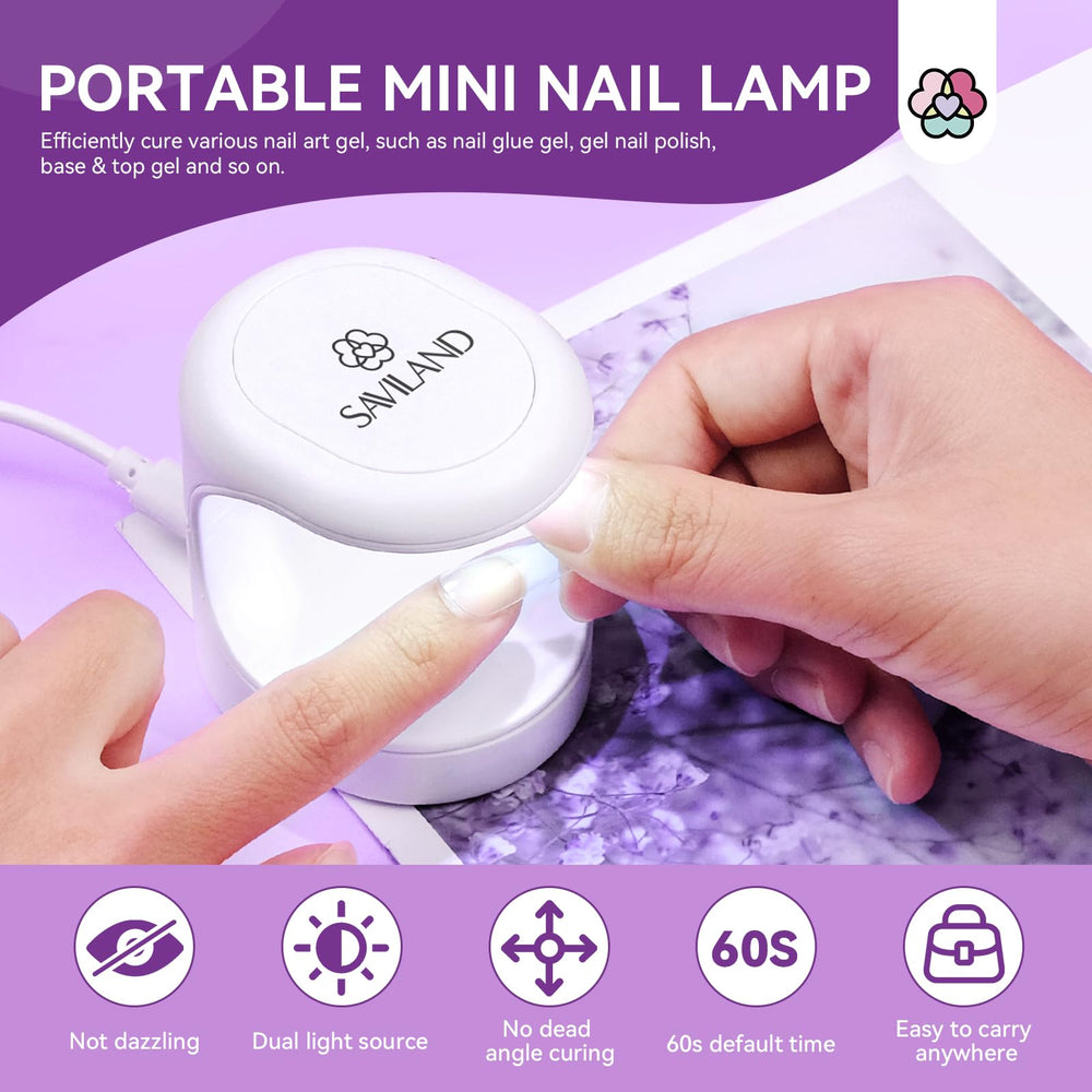 SAVILAND pinceau gel pour application précise et lissage parfait.