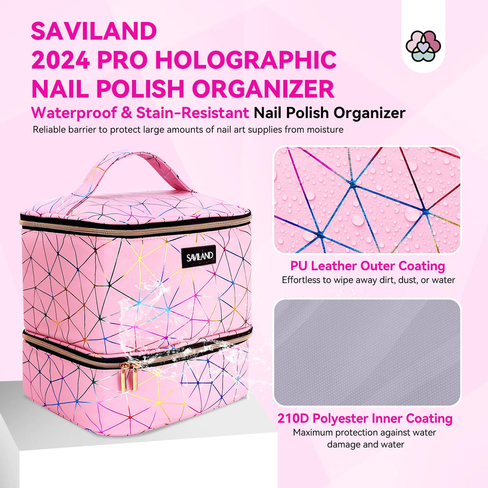 SAVILAND Portabilité du sac-vernis, idéal pour transport rapide en déplacement.