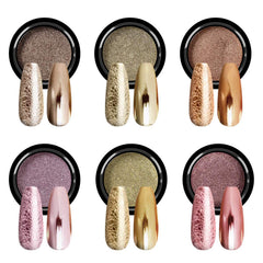 SAVILAND poudre chrome Or métallique – effet miroir sur bouteille pour un rendu professionnel.