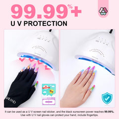 Protection UV SAVILAND pour des ongles nets et durables.