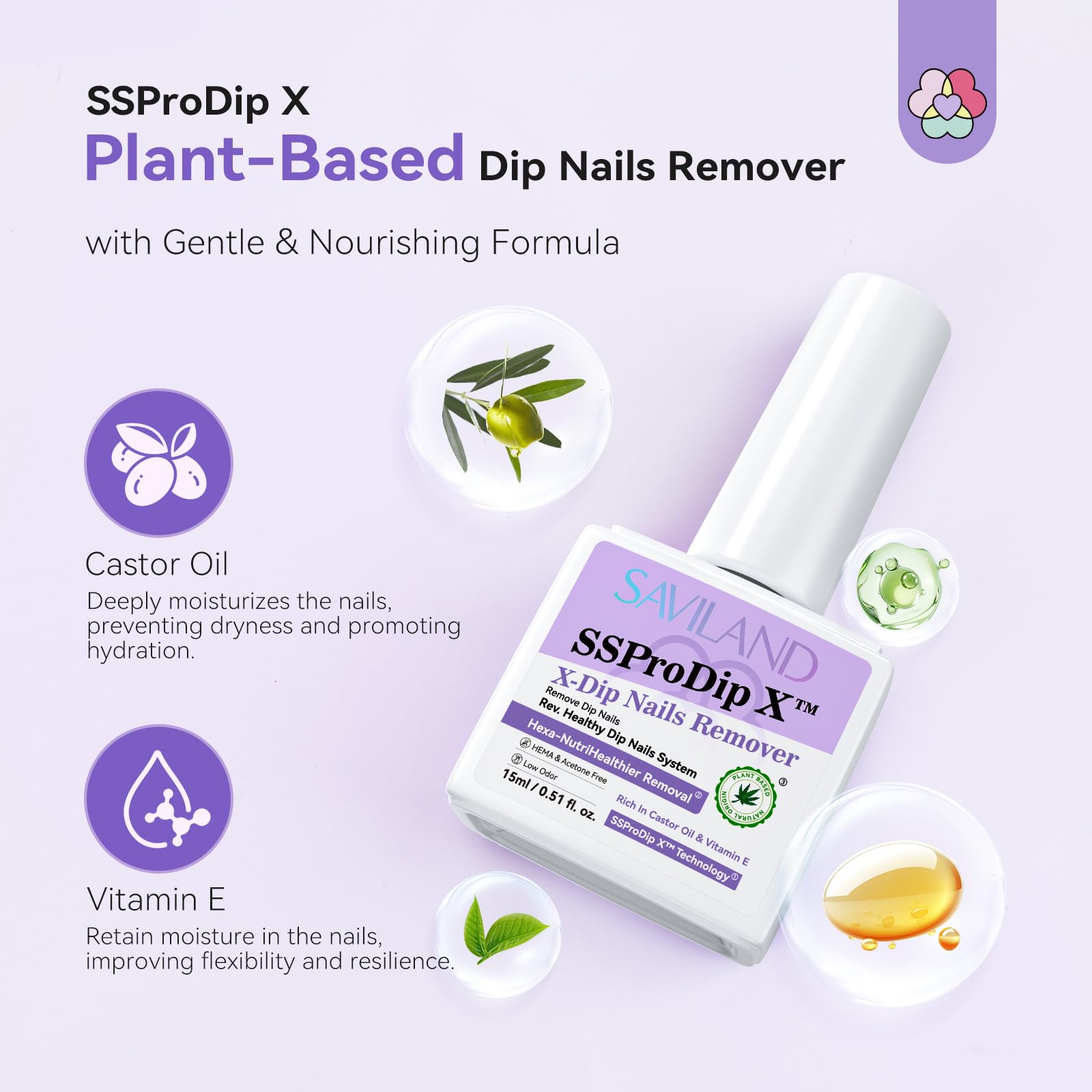 SAVILAND SSPro X lime ongles: préparation en douceur.