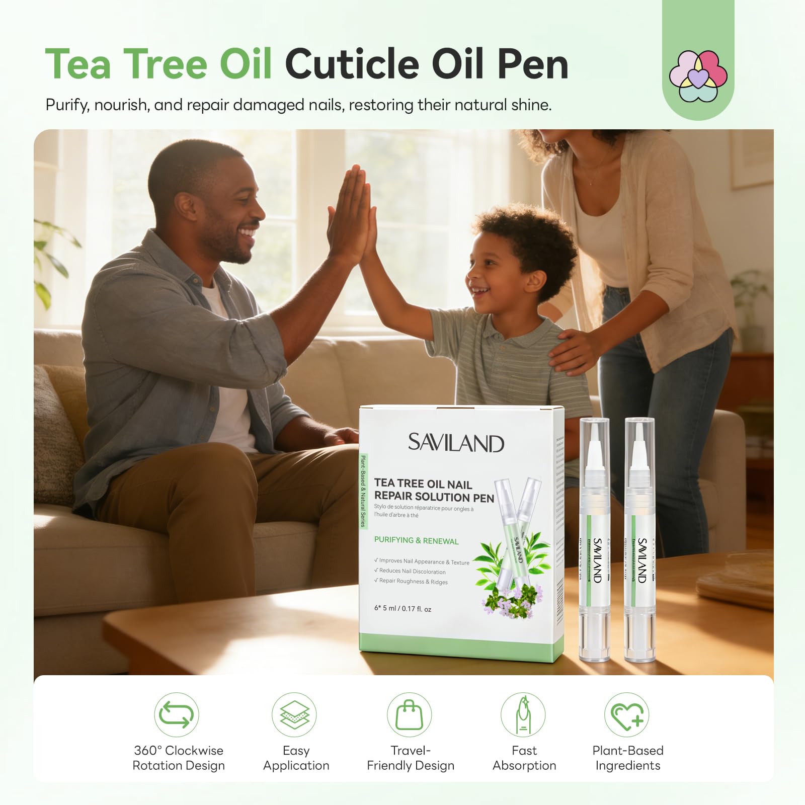 SAVILAND Stylo huile cuticule origan, application rapide