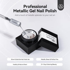 SAVILAND Gel chrome offre une application lisse et homogène