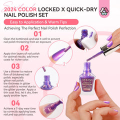 SAVILAND vernis longue tenue: couleur brillante jusqu'à 7 jours.