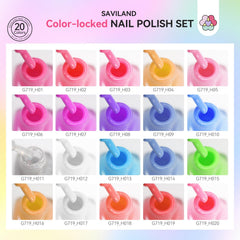 Vernis SAVILAND macarons teintes printems et ete, inspiration nail art.