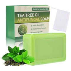 Savon Arbre à Thé, barre relief pieds, apaise les irritations et neutralise les odeurs du quotidien.