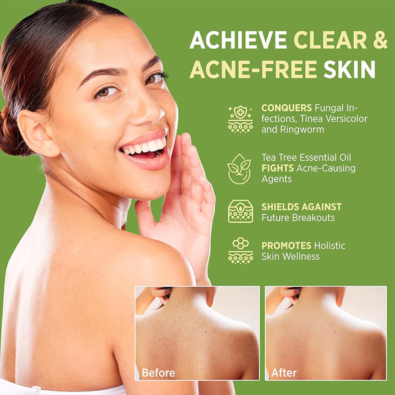 Savon Arbre à Thé, propreté quotidienne et soin pratique pour la peau.