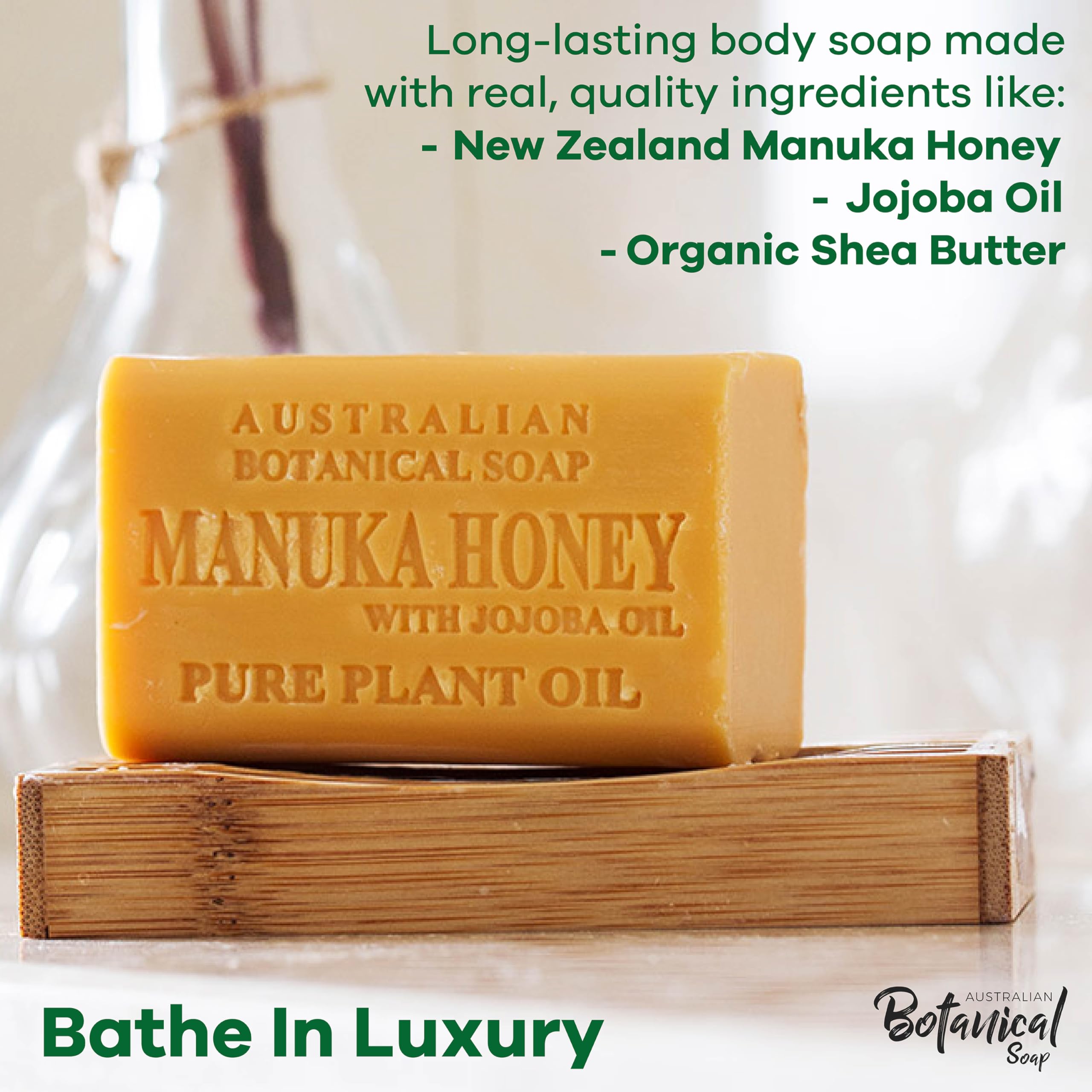 Savon Australian Botanical Soap Beurre de Karité, barre nourrissante