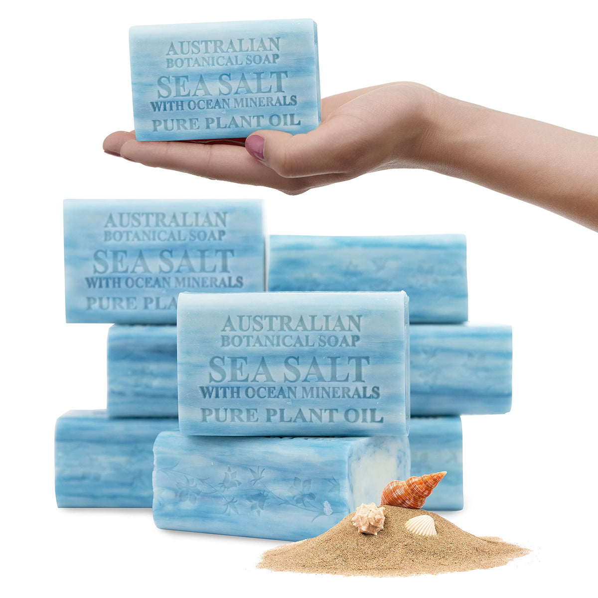 Australian Botanical Soap – sel-mer-barre, revitalise la peau et la rend plus nette