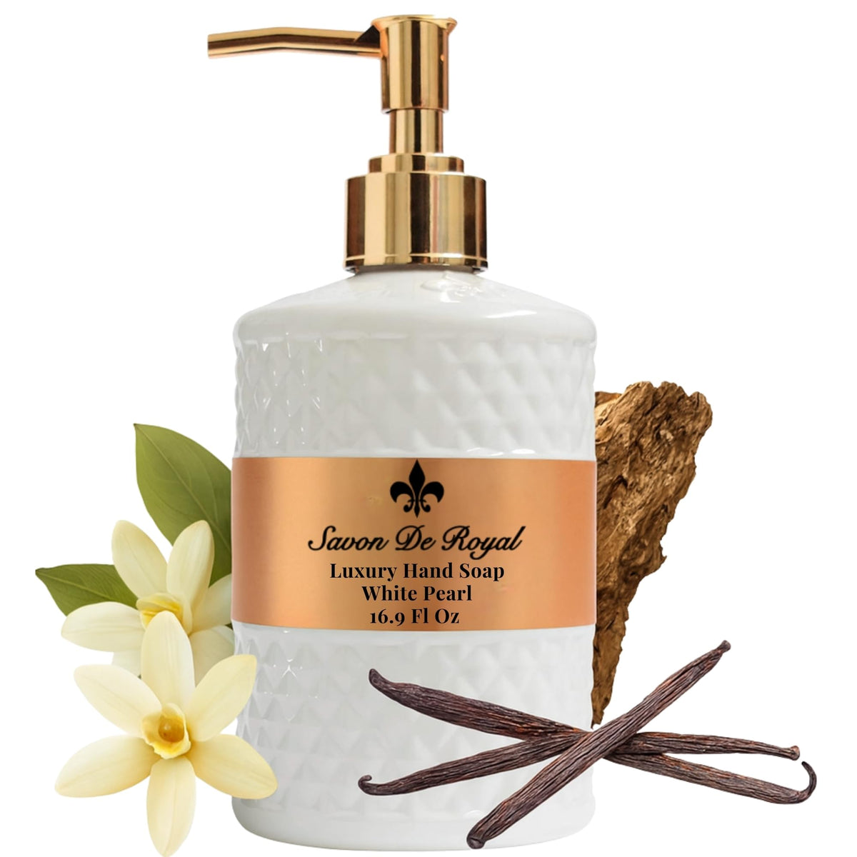 Savon De Royal – bouteille luxe pour mains, hydratation durable après chaque lavage.