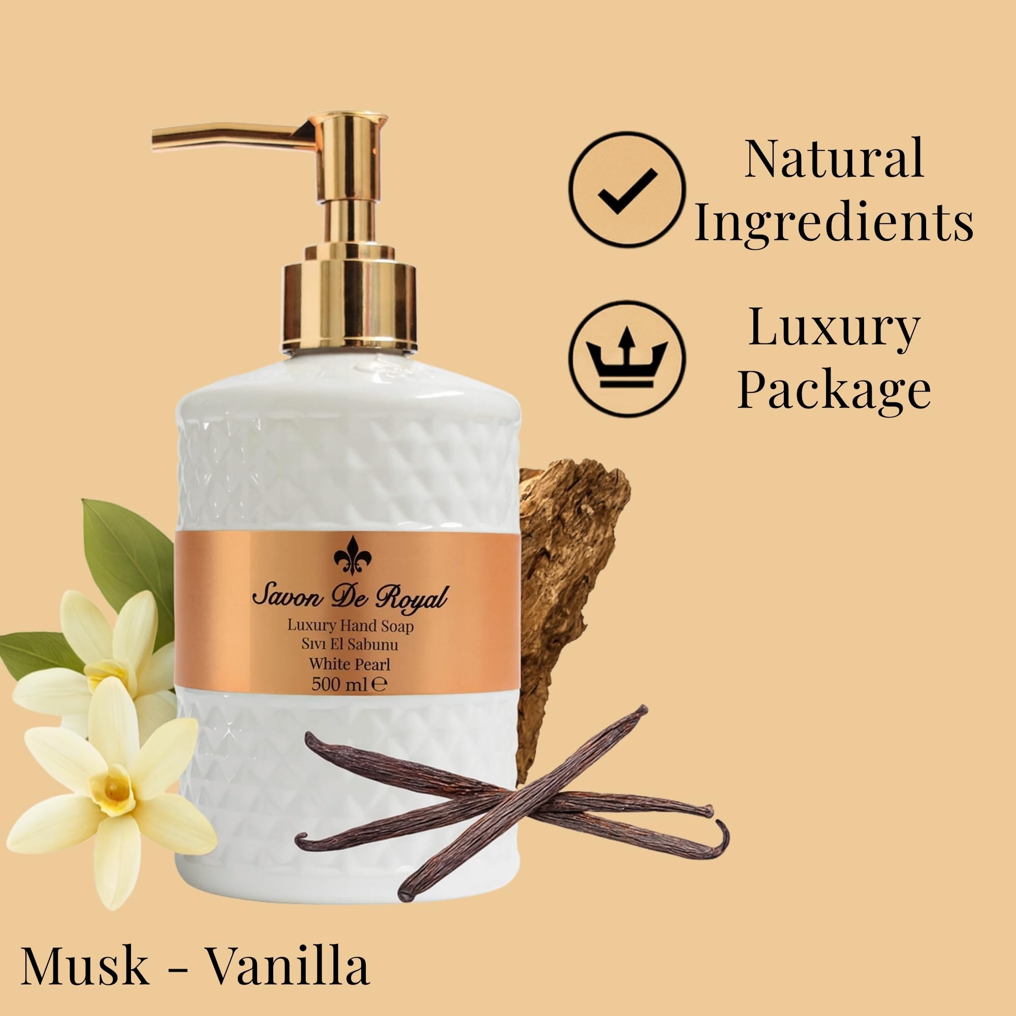 Savon De Royal – formule vegan, nettoyage doux et respectueux de la peau.