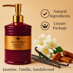 Savon De Royal: mousse crémeuse pour un lavage agréable