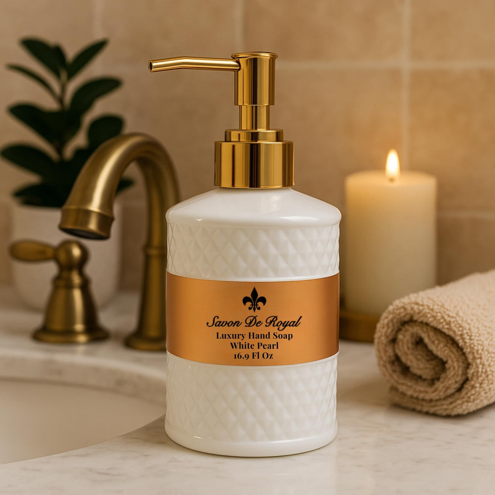 Savon De Royal – parfum musc vanillé, fragrance raffinée après lavage.
