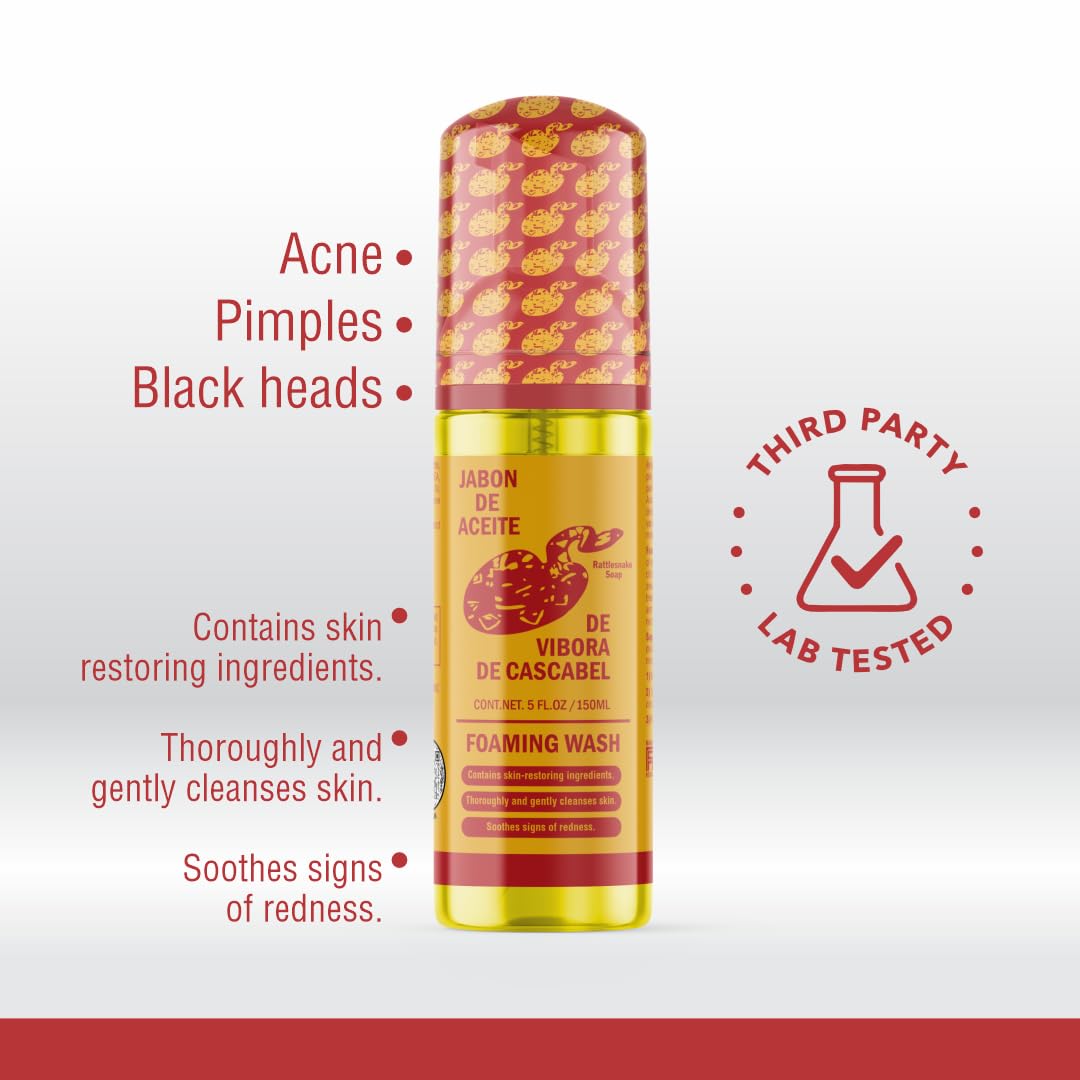 JABON DE ACEITE VIBORA DE CASCABEL – sensations douces lors de l'application.