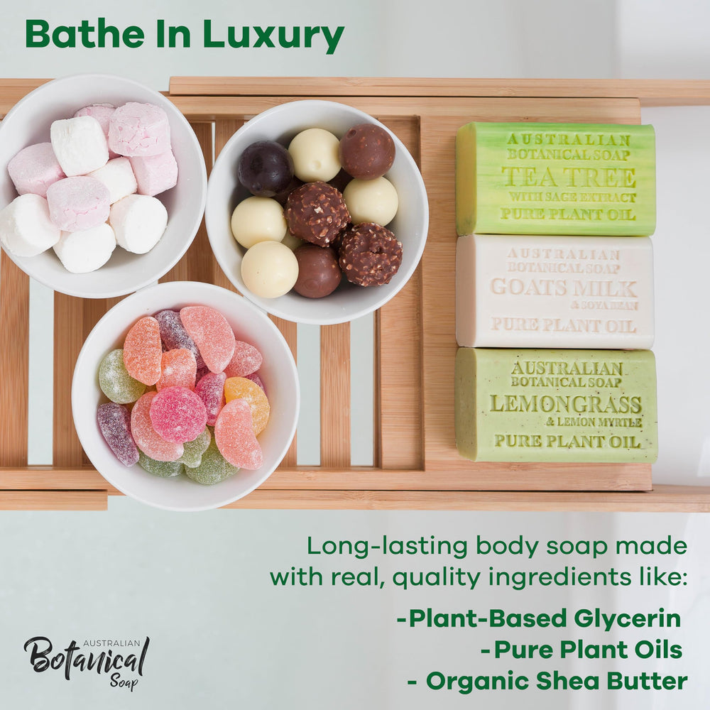 Australian Botanical Savon eucalyptus: sensation fraîche et revitalisante à chaque usage.