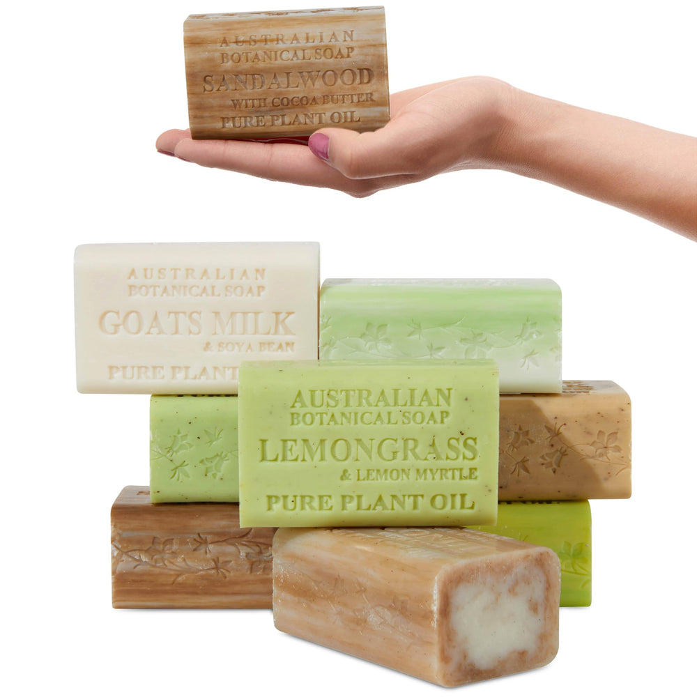 Australian Botanical Savon lait de chèvre et soja: douceur nourrissante au quotidien.