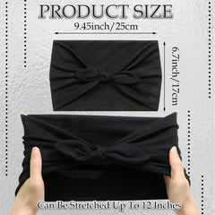 SAWINDA bandeau large pour yoga et sport, confort durable.