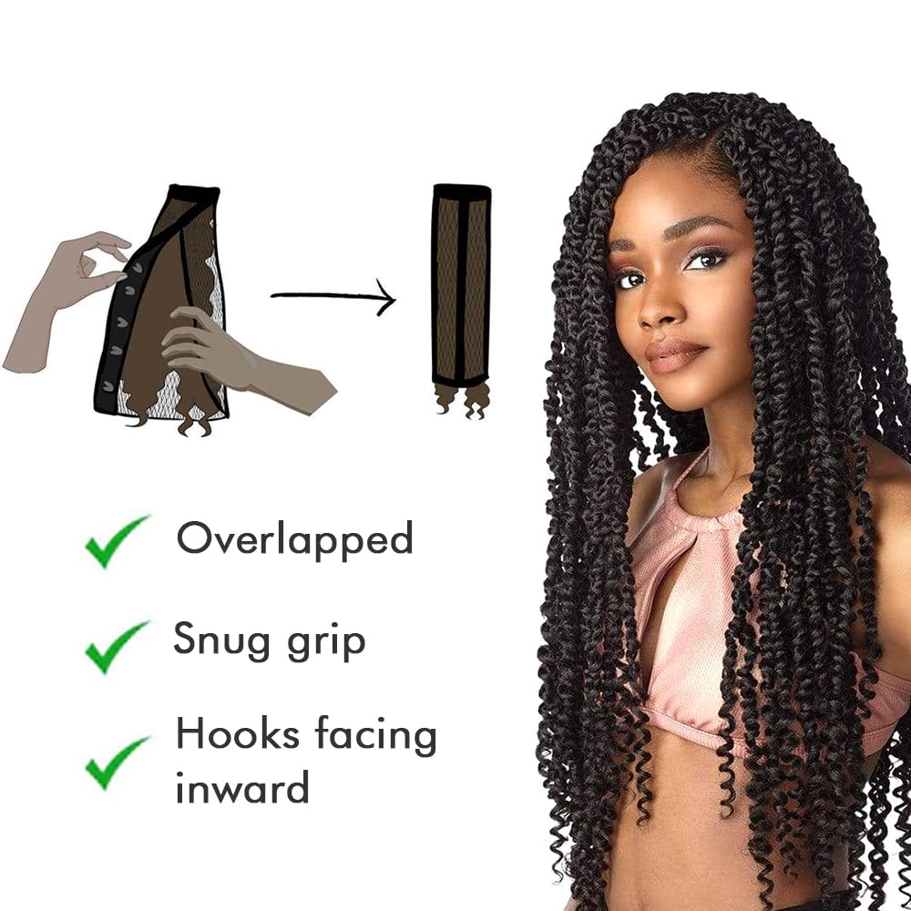 Saycker étireurs-cheveux types 3a-4c adaptées aux boucles serrées.