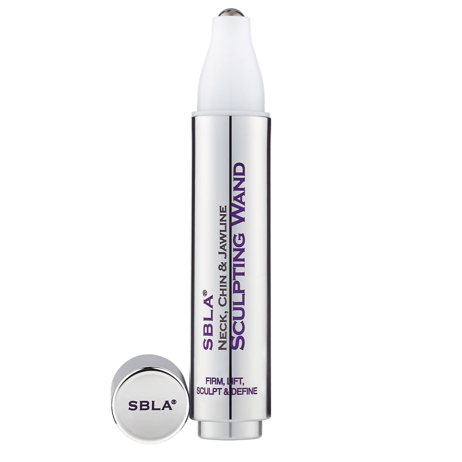 SBLA Beauty Wand appliqué sur le cou pour contour plus ferme.