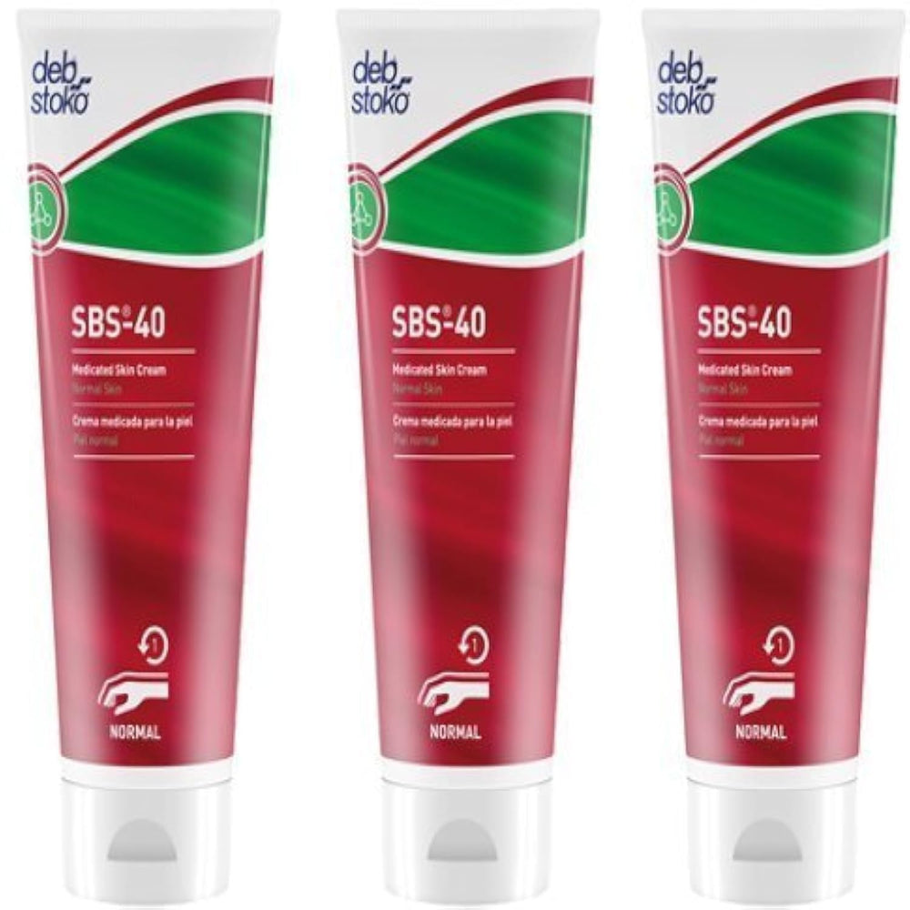 Tube SBS-40 Crème Peau 100 ml : texture légère et absorption rapide.