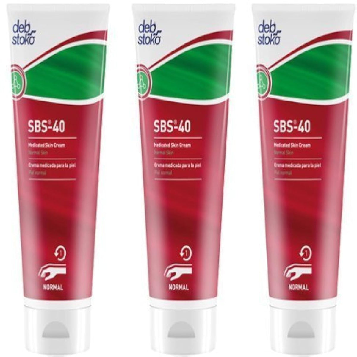 Tube SBS-40 Crème Peau 100 ml : texture légère et absorption rapide.