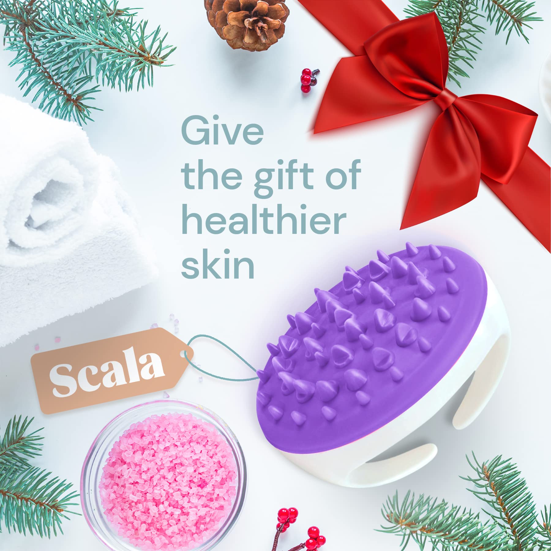 Scala masseur cellulite poignee double: prise en main facile pour massage ciblé.