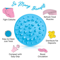 Scala massageur silicone cellulite apres 2: utilisation polyvalente sur le corps.
